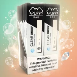 Clair Puff Bar Jetable 300+ Bouffées Batterie 280mAh